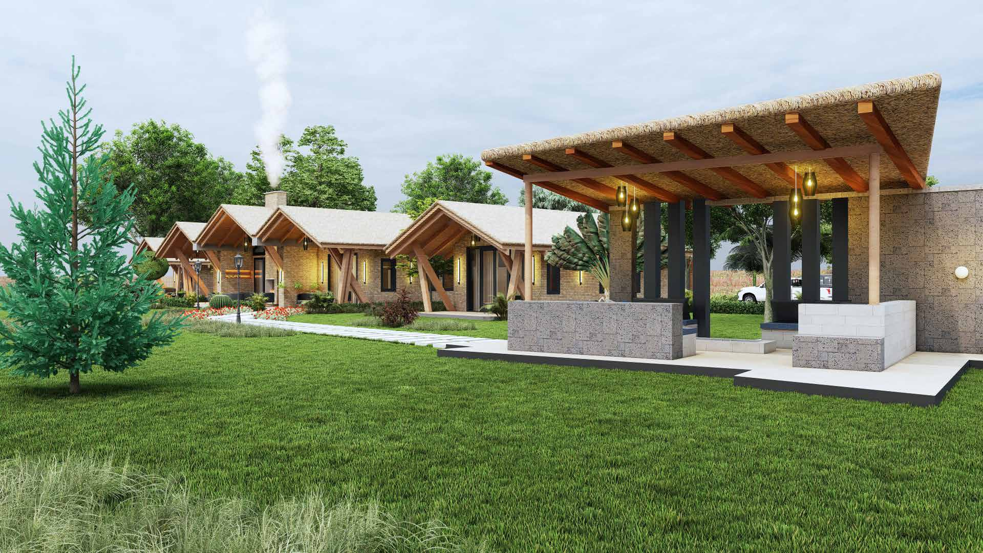 Teklay Lake House detail 5